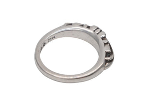 極美品 CHROME HEARTS クロムハーツ ベイビークラシック フローラルクロスリング 指輪 重量約5.2g サイズ12.5号 シルバー925 中古 4b012318