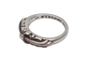 極美品 CHROME HEARTS クロムハーツ ベイビークラシック フローラルクロスリング 指輪 重量約5.2g サイズ12.5号 シルバー925 中古 4b012318