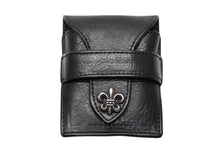 Load image into Gallery viewer, CHROME HEARTS クロムハーツ BSフレア コンドームケース レザー ブラック 美品 中古 4b012321