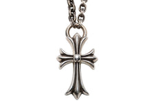 Load image into Gallery viewer, 極美品 CHROME HEARTS クロムハーツ PPR CHN SML CH CRS ペーパーチェーン スモールCHクロス 重量約77.6g 中古 4b012322