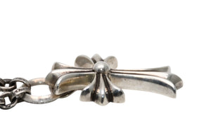 極美品 CHROME HEARTS クロムハーツ PPR CHN SML CH CRS ペーパーチェーン スモールCHクロス 重量約77.6g 中古 4b012322