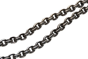 極美品 CHROME HEARTS クロムハーツ PPR CHN SML CH CRS ペーパーチェーン スモールCHクロス 重量約77.6g 中古 4b012322