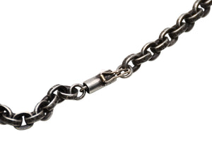 極美品 CHROME HEARTS クロムハーツ PPR CHN SML CH CRS ペーパーチェーン スモールCHクロス 重量約77.6g 中古 4b012322