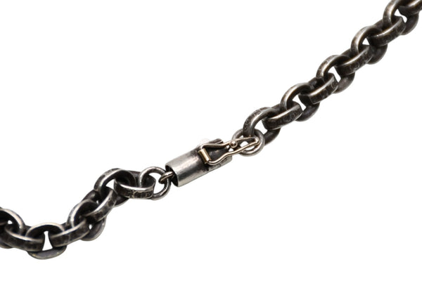 極美品 CHROME HEARTS クロムハーツ PPR CHN SML CH CRS ペーパーチェーン スモールCHクロス 重量約77.6g 中古 4b012322