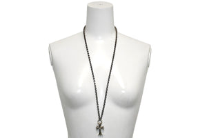 極美品 CHROME HEARTS クロムハーツ PPR CHN SML CH CRS ペーパーチェーン スモールCHクロス 重量約77.6g 中古 4b012322