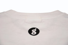 Load image into Gallery viewer, 極美品 GOODENOUGH グッドイナフ ブルーロゴ 半袖Tシャツ ホワイト コットン サイズXL 中古 4b012336