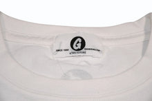 Load image into Gallery viewer, 極美品 GOODENOUGH グッドイナフ ブルーロゴ 半袖Tシャツ ホワイト コットン サイズXL 中古 4b012336