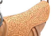 画像をギャラリービューアに読み込む, Christian Dior クリスチャンディオール リミテッドエディション サドルバッグ ワンショルダーバッグ 01-RU-0016 パンチング 美品 中古 4b012345