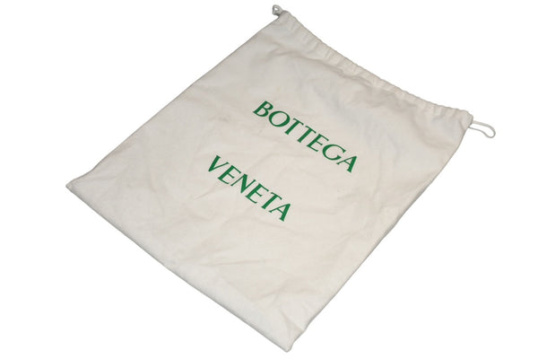 BOTTEGAVENETA ボッテガヴェネタ イントレチャート ハンドバッグ グリーン カーフ ゴールド金具 美品 中古 4b012367