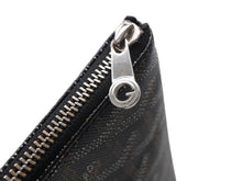 Load image into Gallery viewer, 極美品 GOYARD ゴヤール セナGM クラッチバッグ ブラック ゴヤールディンキャンバス シルバー金具 SENAT2GMLTY07CL07P 中古 4b012356