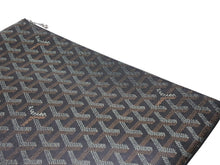 Load image into Gallery viewer, 極美品 GOYARD ゴヤール セナGM クラッチバッグ ブラック ゴヤールディンキャンバス シルバー金具 SENAT2GMLTY07CL07P 中古 4b012356
