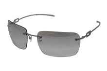 Load image into Gallery viewer, GUCCI グッチ リムレス サングラス アイウェア GG1780/STRASS YB7VZ サイズ60□17 125 ラインストーン シルバー グレー 美品 中古 4b012408