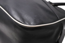 Load image into Gallery viewer, PRADA プラダ ボーリング ハンドバッグ BL0049 ブラック ホワイト レザー シルバー金具 美品 中古 4b012435
