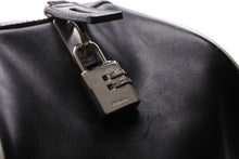 Load image into Gallery viewer, PRADA プラダ ボーリング ハンドバッグ BL0049 ブラック ホワイト レザー シルバー金具 美品 中古 4b012435