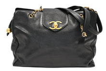Load image into Gallery viewer, CHANEL シャネル SUPER MODEL スーパーモデル チェーンワンショルダーバッグ 4番台 ココマーク キャビアスキン ブラック 美品 中古 4b012445