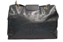 Load image into Gallery viewer, CHANEL シャネル SUPER MODEL スーパーモデル チェーンワンショルダーバッグ 4番台 ココマーク キャビアスキン ブラック 美品 中古 4b012445
