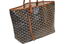 Load image into Gallery viewer, 極美品 GOYARD ゴヤール サンルイPM バッグ トートバッグ STLOUIPMLTY01CL01P ブラウン PVC レザー 中古 4b012448
