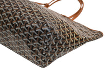 Load image into Gallery viewer, 極美品 GOYARD ゴヤール サンルイPM バッグ トートバッグ STLOUIPMLTY01CL01P ブラウン PVC レザー 中古 4b012448