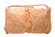 Load image into Gallery viewer, 極美品 BOTTEGAVENETA ボッテガヴェネタ ダブルポケット ワンショルダーバッグ ブラウン スウェード ゴールド金具 中古 4b012453