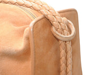 Load image into Gallery viewer, 極美品 BOTTEGAVENETA ボッテガヴェネタ ダブルポケット ワンショルダーバッグ ブラウン スウェード ゴールド金具 中古 4b012453
