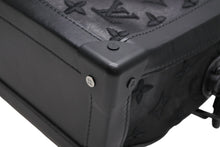Load image into Gallery viewer, LOUIS VUITTON ルイヴィトン ショルダーバッグ ソフトトランク M53964 メッシュ レザー ブラック 美品 中古 4b012484