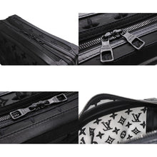 Load image into Gallery viewer, LOUIS VUITTON ルイヴィトン ショルダーバッグ ソフトトランク M53964 メッシュ レザー ブラック 美品 中古 4b012484