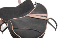 画像をギャラリービューアに読み込む, 極美品 Christian Dior クリスチャンディオール サドルバッグ ワンショルダーバッグ 01RU 0093 グレー ピンク ガリアーノ期 中古 4b012488