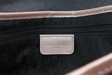 画像をギャラリービューアに読み込む, 極美品 Christian Dior クリスチャンディオール サドルバッグ ワンショルダーバッグ 01RU 0093 グレー ピンク ガリアーノ期 中古 4b012488