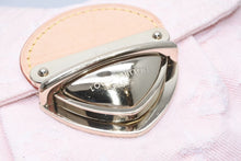 Load image into Gallery viewer, 極美品 LOUIS VUITTON ルイヴィトン サンセット ワンショルダーバッグ M13347 モノグラム デニム レザー ピンク ゴールド金具 中古 4b012490