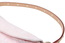 Load image into Gallery viewer, 極美品 LOUIS VUITTON ルイヴィトン サンセット ワンショルダーバッグ M13347 モノグラム デニム レザー ピンク ゴールド金具 中古 4b012490