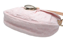 Load image into Gallery viewer, 極美品 LOUIS VUITTON ルイヴィトン サンセット ワンショルダーバッグ M13347 モノグラム デニム レザー ピンク ゴールド金具 中古 4b012490