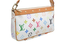 Load image into Gallery viewer, LOUIS VUITTON ルイヴィトン ポシェット アクセソワール アクセサリーポーチ M92649 モノグラム マルチカラー 村上隆 美品 中古 4b012493