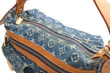 Load image into Gallery viewer, LOUIS VUITTON ルイヴィトン モノグラムデニム バギーPM ショルダーバッグ ワンショルダー M95049 インディゴブルー 美品 中古 4b012494