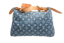 Load image into Gallery viewer, LOUIS VUITTON ルイヴィトン モノグラムデニム バギーPM ショルダーバッグ ワンショルダー M95049 インディゴブルー 美品 中古 4b012494