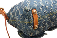 Load image into Gallery viewer, LOUIS VUITTON ルイヴィトン モノグラムデニム バギーPM ショルダーバッグ ワンショルダー M95049 インディゴブルー 美品 中古 4b012494