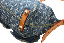 Load image into Gallery viewer, LOUIS VUITTON ルイヴィトン モノグラムデニム バギーPM ショルダーバッグ ワンショルダー M95049 インディゴブルー 美品 中古 4b012494