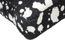Load image into Gallery viewer, 極美品 CHANEL シャネル チェーンショルダーバッグ 21番台 ココマーク ツイード ペイント スプラッター ブラック シルバー金具 中古 4b012508