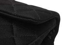 Load image into Gallery viewer, CHANEL シャネル ミニマトラッセ19 Sフラップ Sチェーンショルダーバッグ 19番台 ココマーク コットンジャージー ブラック 美品 中古 4b012512