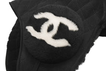 Load image into Gallery viewer, 新品未使用 CHANEL シャネル ココ ネージュ フライトキャップ パイロットキャップ AAA429 フェイクファー スウェード 中古 4b012517