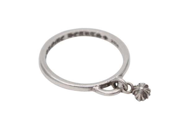 CHROME HEARTS クロムハーツ BUBBLGM RING バブルガム リング 指輪 重量約1.4g サイズ9号 2014/.925刻印 クロスボール 美品 中古 4b012532