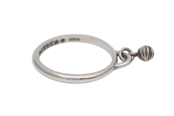 CHROME HEARTS クロムハーツ BUBBLGM RING バブルガム リング 指輪 重量約1.4g サイズ9号 2014/.925刻印 クロスボール 美品 中古 4b012532