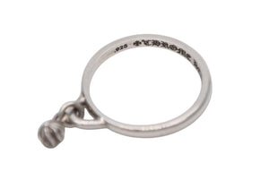 CHROME HEARTS クロムハーツ BUBBLGM RING バブルガム リング 指輪 重量約1.4g サイズ9号 2014/.925刻印 クロスボール 美品 中古 4b012532