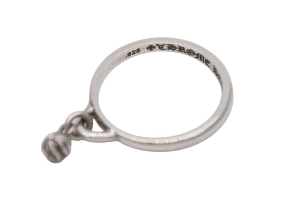 CHROME HEARTS クロムハーツ BUBBLGM RING バブルガム リング 指輪 重量約1.4g サイズ9号 2014/.925刻印 クロスボール 美品 中古 4b012532