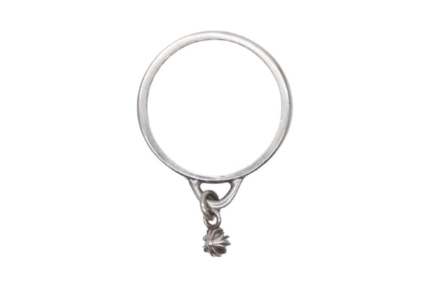 CHROME HEARTS クロムハーツ BUBBLGM RING バブルガム リング 指輪 重量約1.4g サイズ9号 2014/.925刻印 クロスボール 美品 中古 4b012532