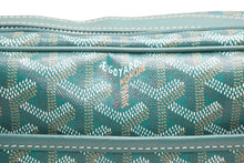 Load image into Gallery viewer, 未使用 GOYARD ゴヤール カップヴェールPM ショルダーバッグ グリーン PVC レザー シルバー金具 中古 4b012544