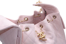 Load image into Gallery viewer, 新品同様 CHANEL シャネル シャネル25 スモール ハンドバッグ AS5293 ランダム番台 ココマーク キャビアスキン ピンク 中古 4b012545