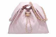 Load image into Gallery viewer, 新品同様 CHANEL シャネル シャネル25 スモール ハンドバッグ AS5293 ランダム番台 ココマーク キャビアスキン ピンク 中古 4b012545