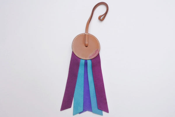 HERMES エルメス Paddock Flot パドック フロット バッグチャーム ヴァッシュハンター アニョー ミロ マルチカラー 美品 中古 4b011539