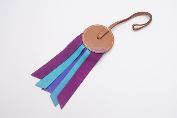 HERMES エルメス Paddock Flot パドック フロット バッグチャーム ヴァッシュハンター アニョー ミロ マルチカラー 美品 中古 4b011539