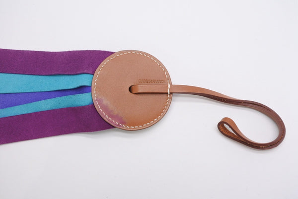 HERMES エルメス Paddock Flot パドック フロット バッグチャーム ヴァッシュハンター アニョー ミロ マルチカラー 美品 中古 4b011539
